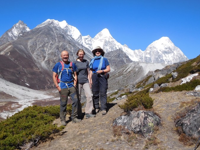 Solukhumbu Trek April/May 2016 - Charles, Mary and Steffi